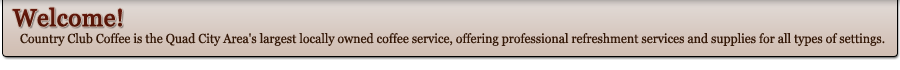 CountryClubCoffee.com