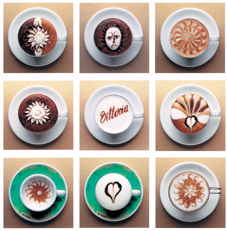 cool latte art